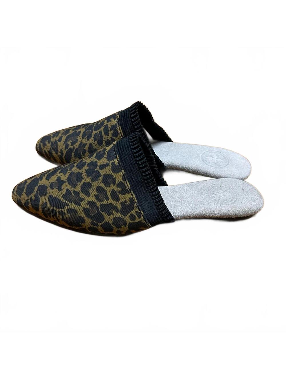 Charleston Shoe Company Leopard Print Slide Mule “Blakely” | Size 6 EU 37 NEW